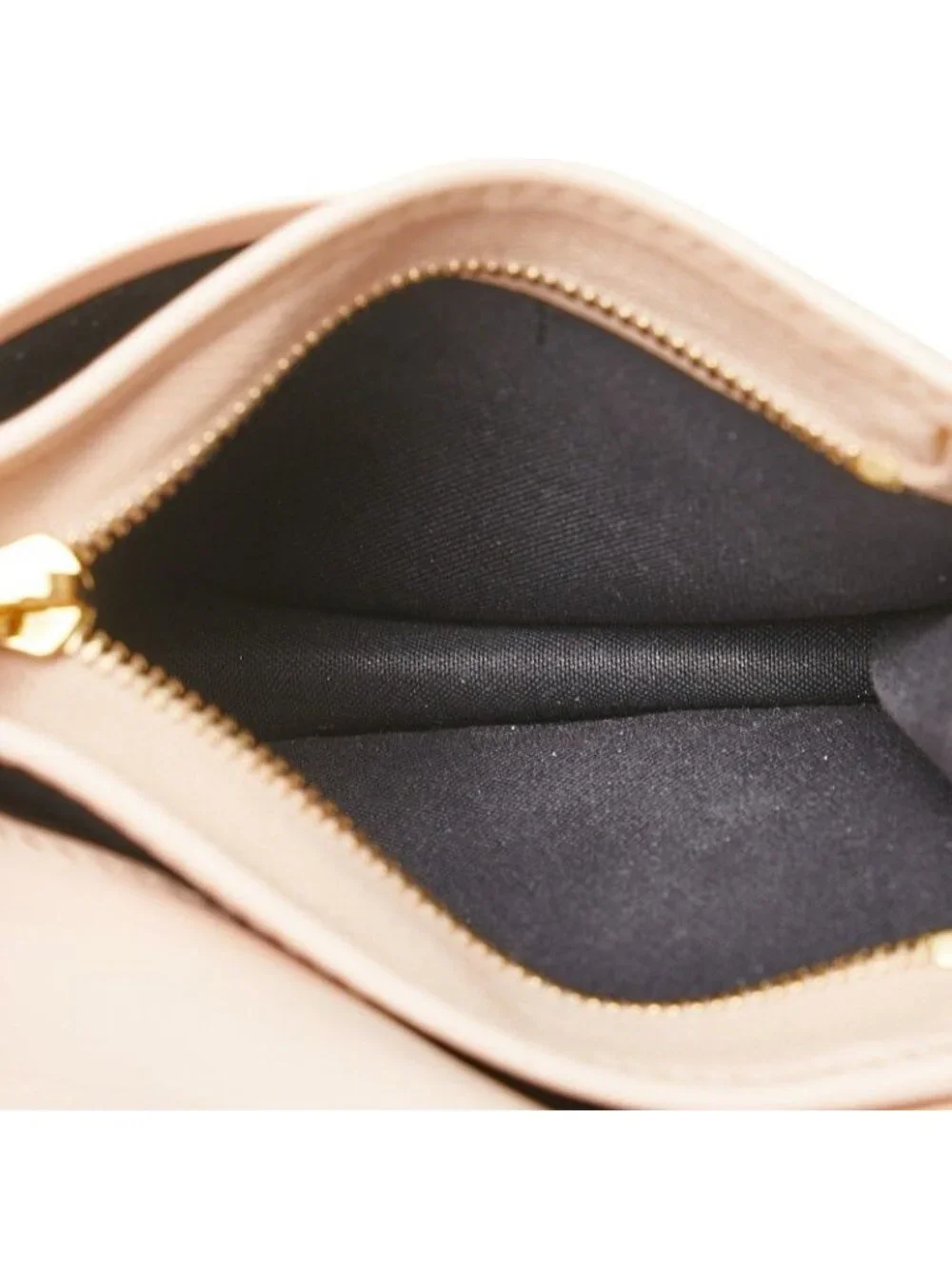 Fendi Logo Bifold Wallet Pink Black Leather